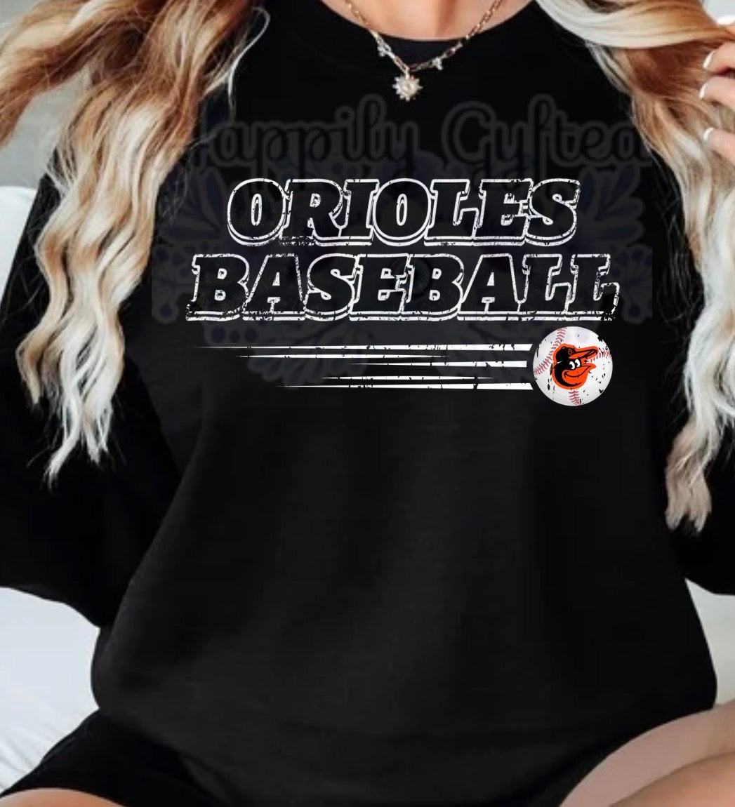 Distressed Baseball
