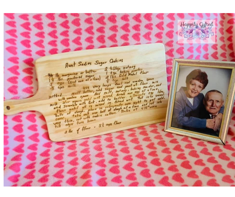 Personalized Wood Cutting Board