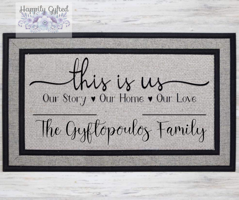 Personalized Doormat