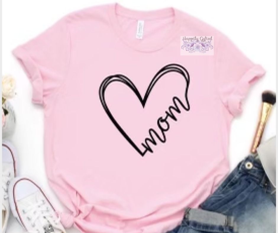 Mother's Day Name Tees