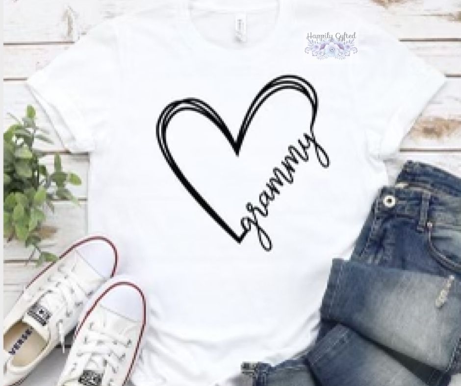 Mother's Day Name Tees
