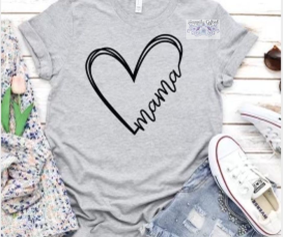 Mother's Day Name Tees