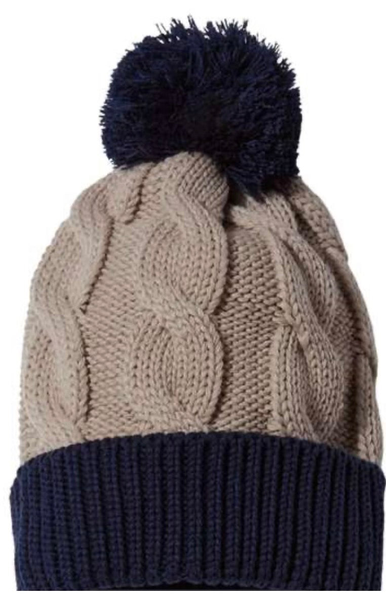 Custom Cable Knit Winter Hat