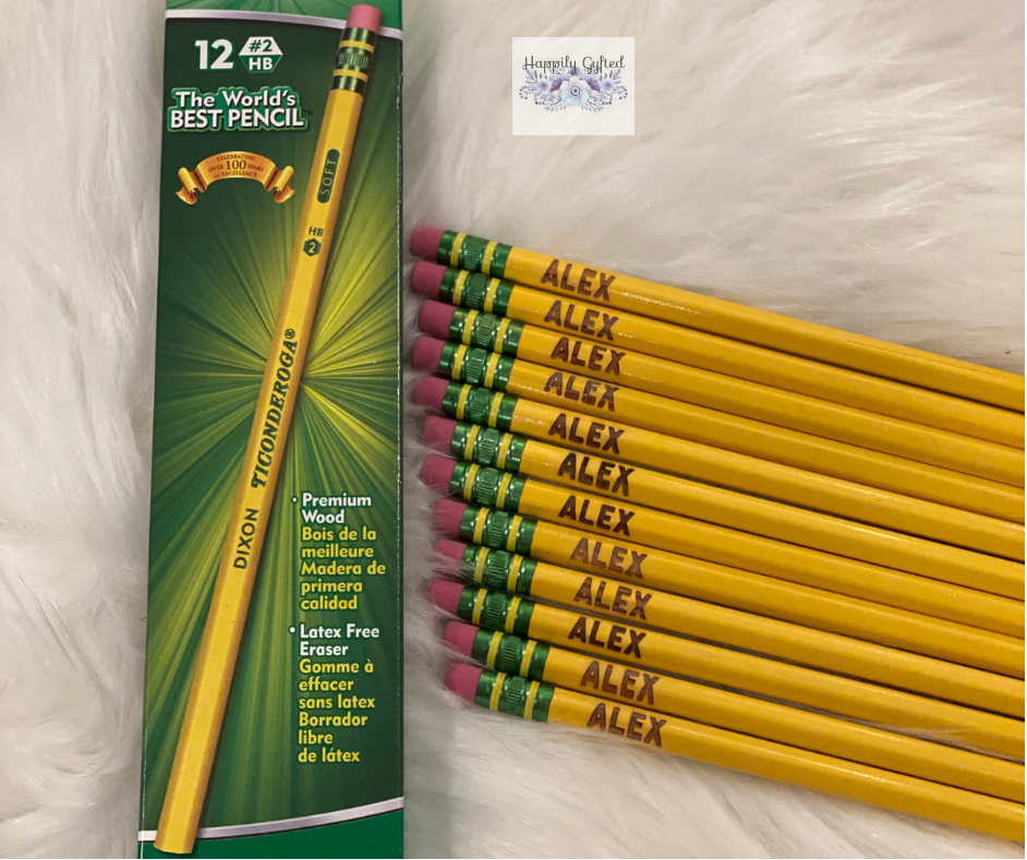 Engraved Pencils