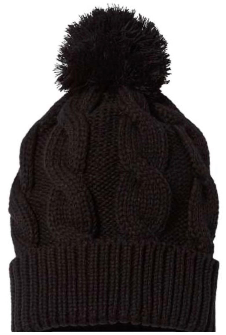 Custom Cable Knit Winter Hat