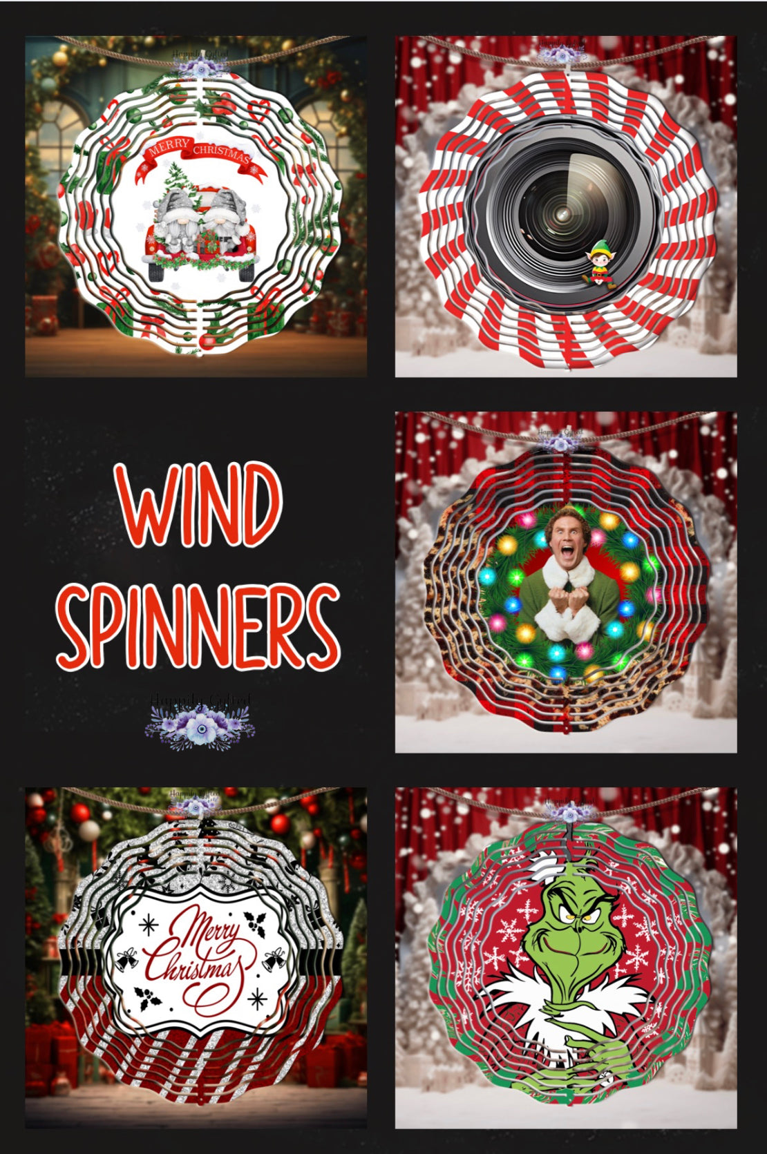 Holiday Wind Spinner