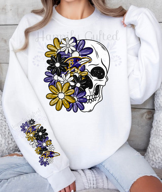 Flower Skull