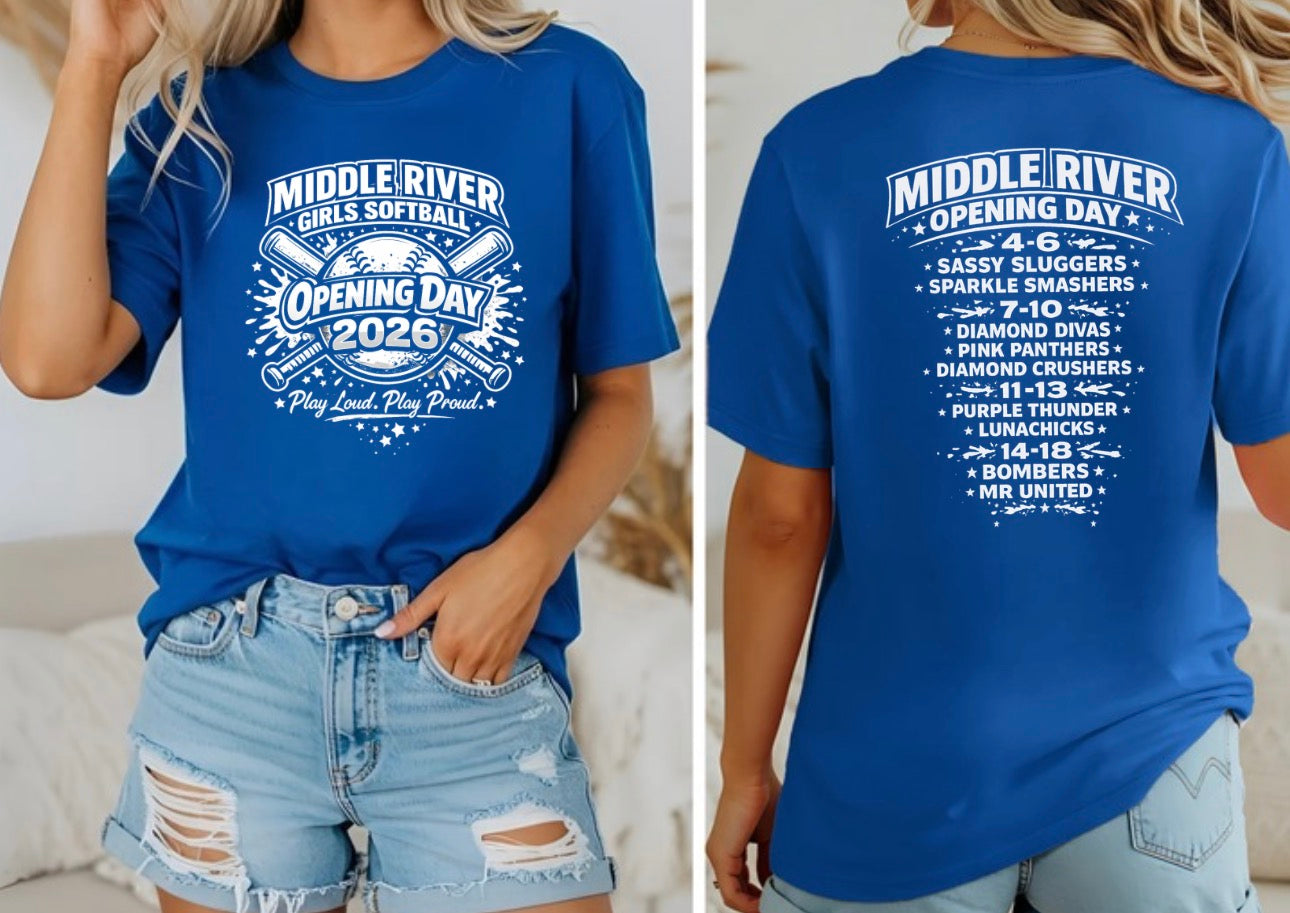 Middle River Softball 2026