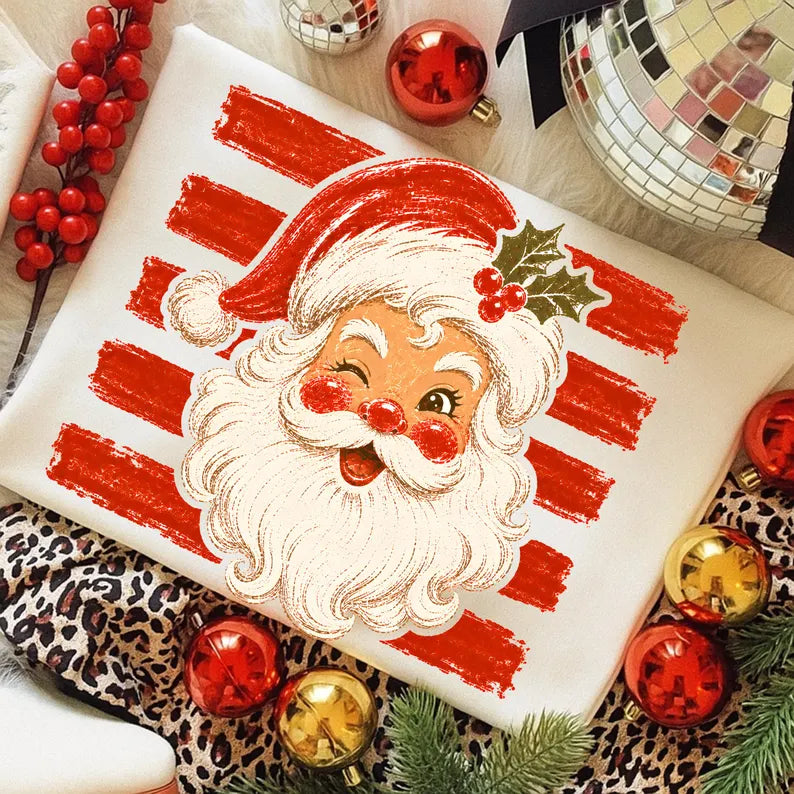 Stripe Santa