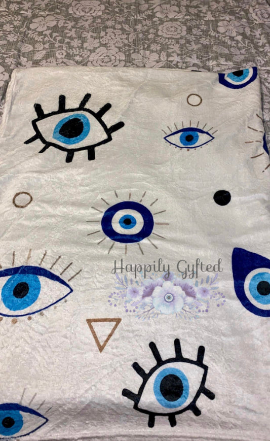 Evil Eye Blanket