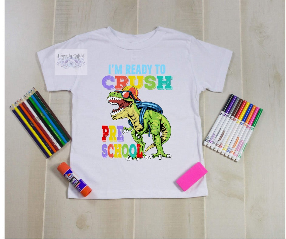 Crushing School Dino Shirt