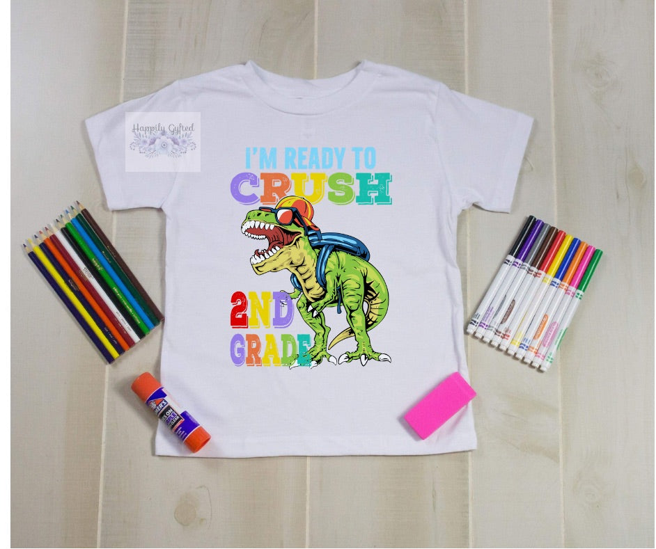 Crushing School Dino Shirt