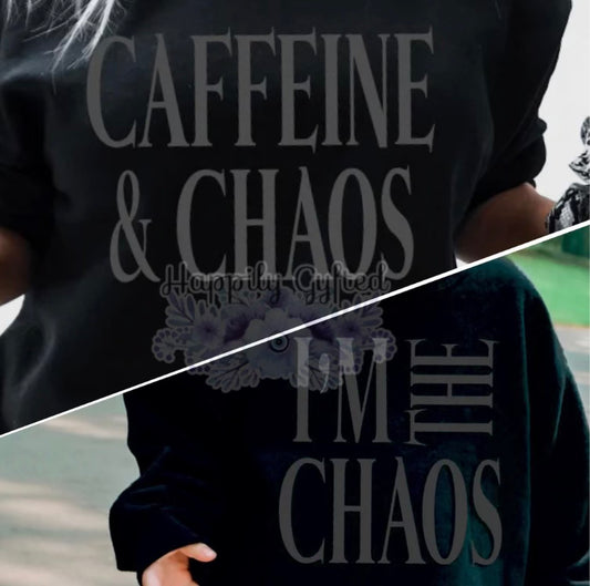 Caffeine and Chaos Mommy & Me Set