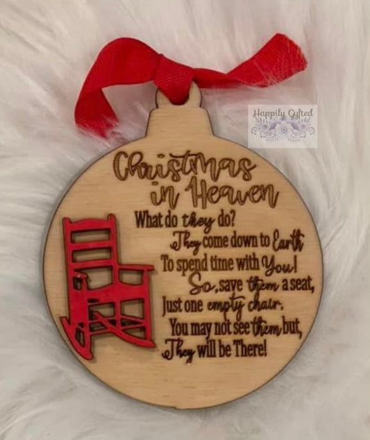 Christmas in Heaven Ornament