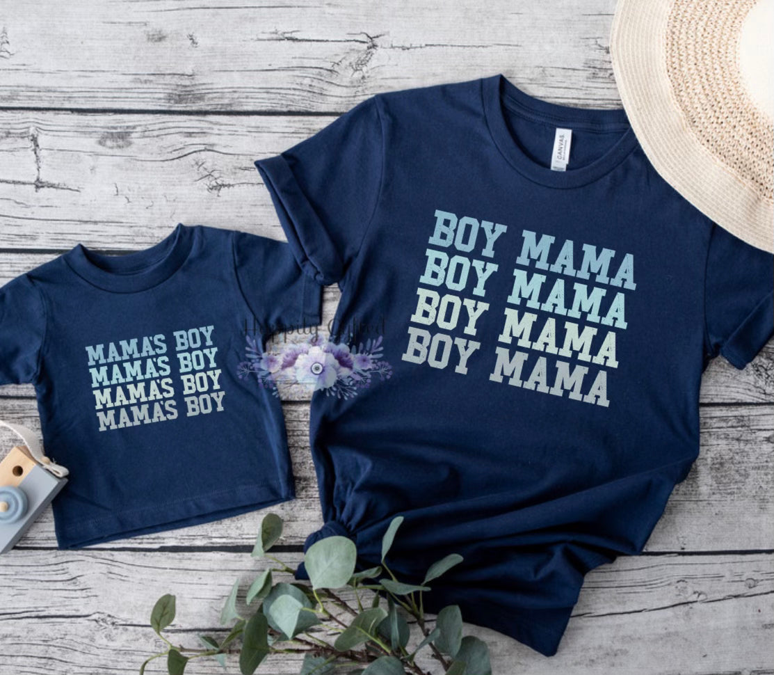 Boy Mama Adult Tank/Tee